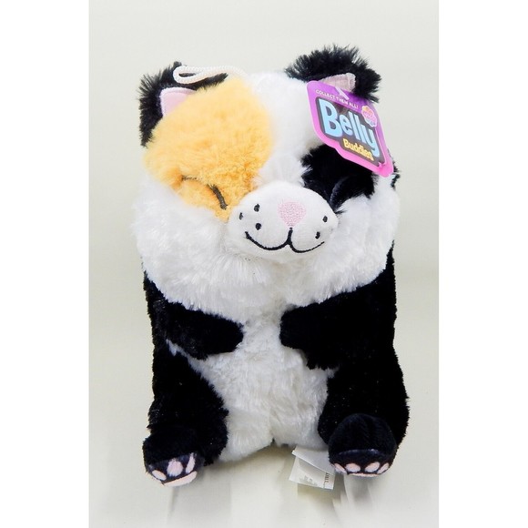 Nanco Belly Buddies Buddy Cat Plush Stuffed Animal Calico Kitty 7" - Picture 2 of 10